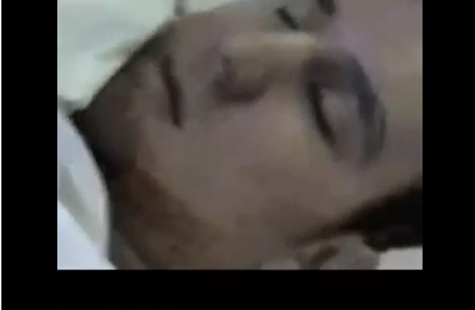 The bodies of the singer's manager and driver also appear