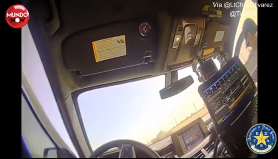 Arresto, conductora, tráfico, personas, río Grande