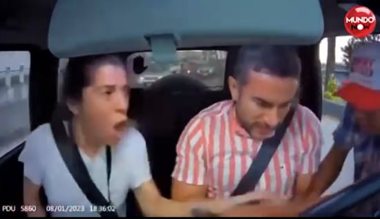 Inseguridad, calles, criminales, panico, mujer