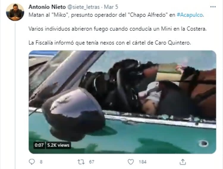 Operator Caro Quintero, Juan Pablo Quintero, nephew