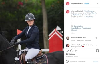 Great conflict occurs in his riding presentation which was expressed on social networks