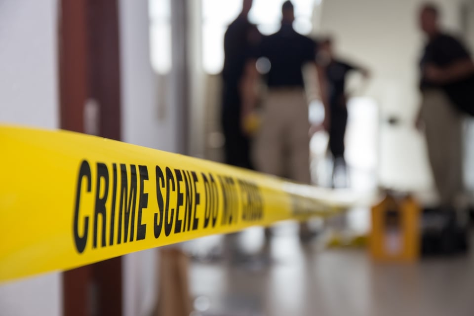escena del crimen, cinta de escena del crimen, forenses, policía, MundoNOW