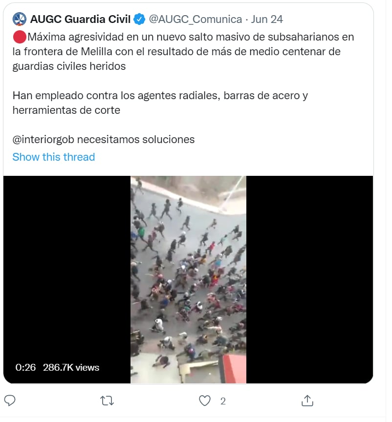 Mueren migrantes estampida