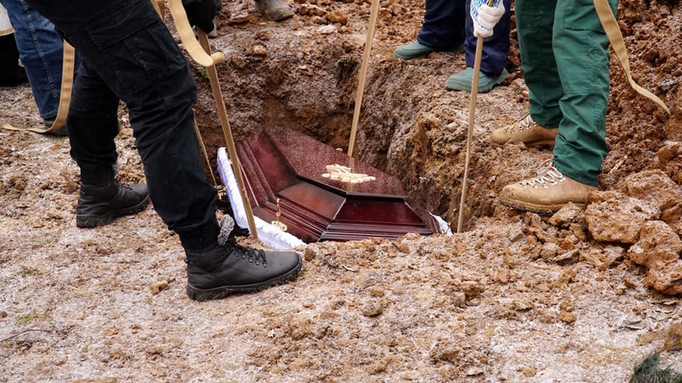 burial, coffin, death