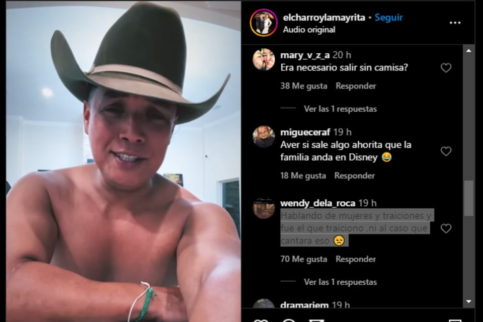 El Charro, Mayrita, Video, Sin camisa, MundoNOW