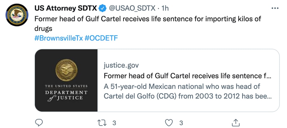 El Coss was the leader of the Gulf Cartel in Mexico