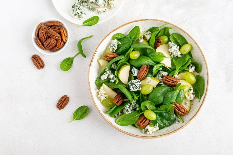 Espinacas, ensaladas, MundoNow, diabéticos, recetas