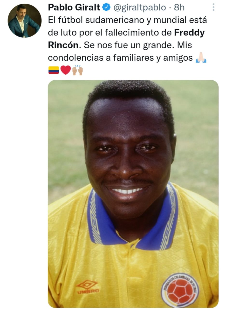 Former player Real Madrid Colombia