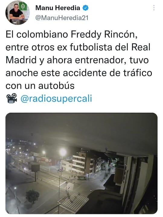 Former player Real Madrid Colombia
