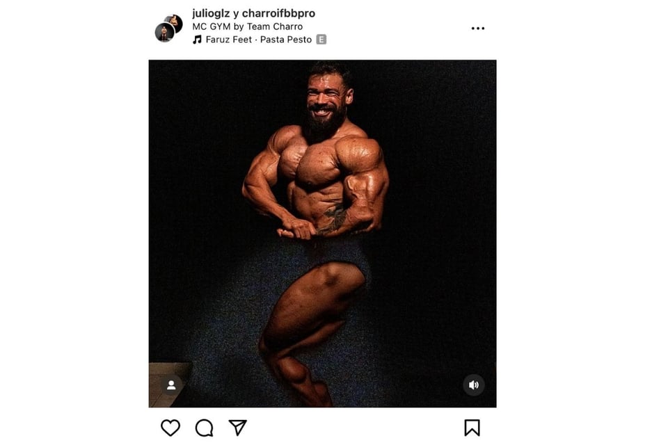 Luis Manuel "El Charro" Lomelí, fisicoculturista, México, Gym, MundoNow