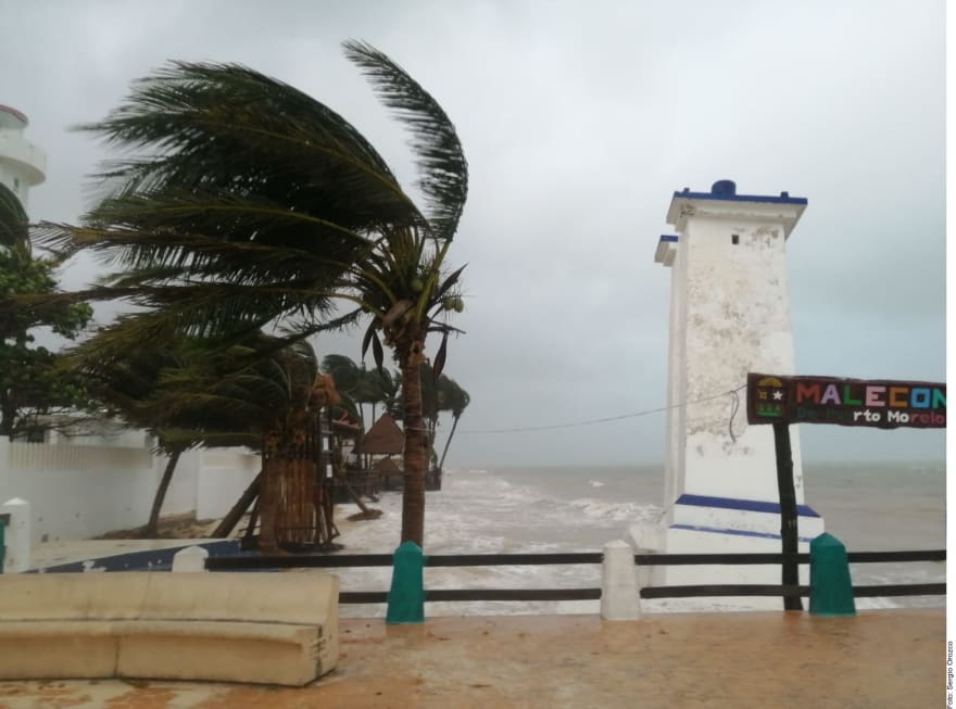 The population will be helped by the ravages of Hurricane Grace