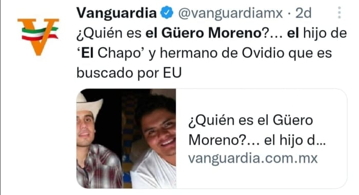 Son of Chapo Guzmán