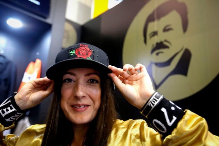 Su marca registrada: Chapo70