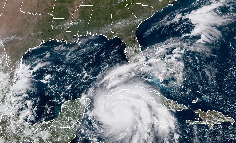 ¿Dónde pegará el huracán Ian en EEUU?