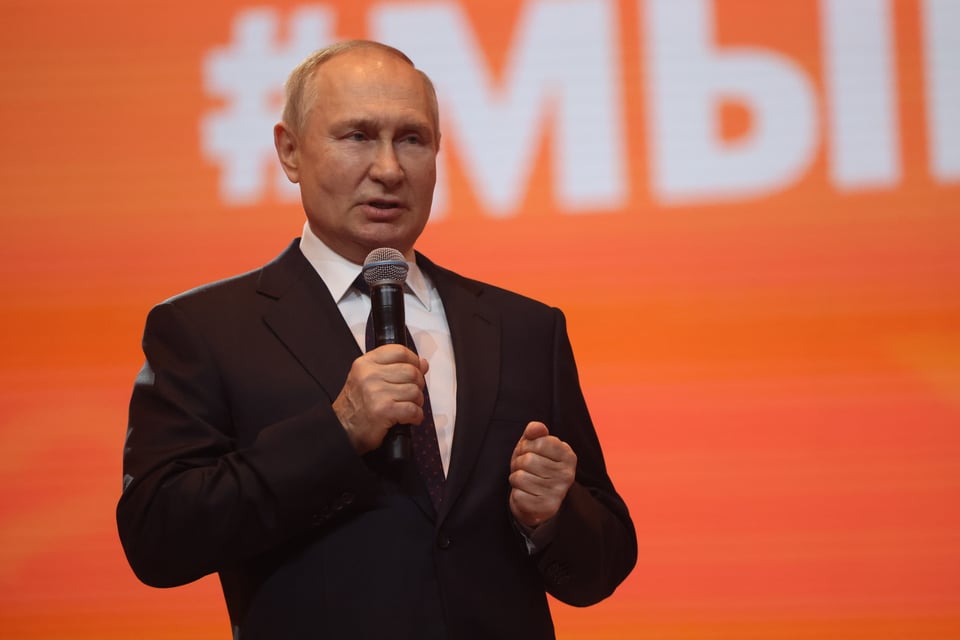 Putin said that Russia wanted to find a peaceful solution in Ukraine