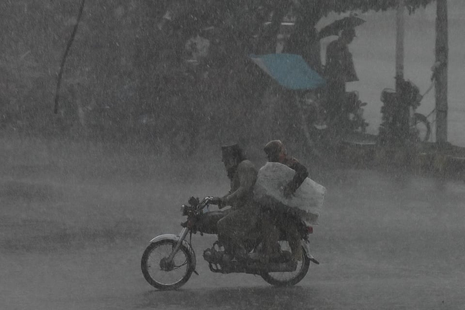 Fuertes lluvias Pakistán muertos: Un ciclón