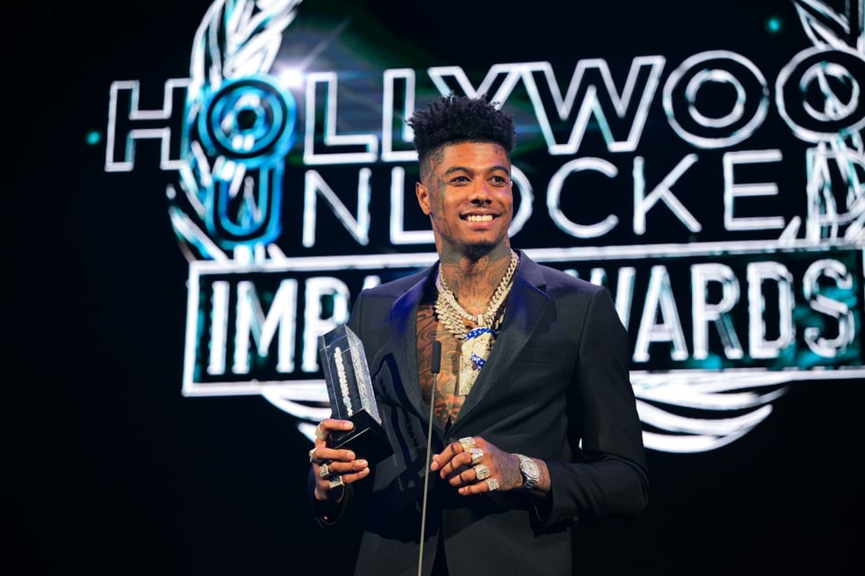 Blueface, ataque, apuñalado, gimnasio, Los Ángeles