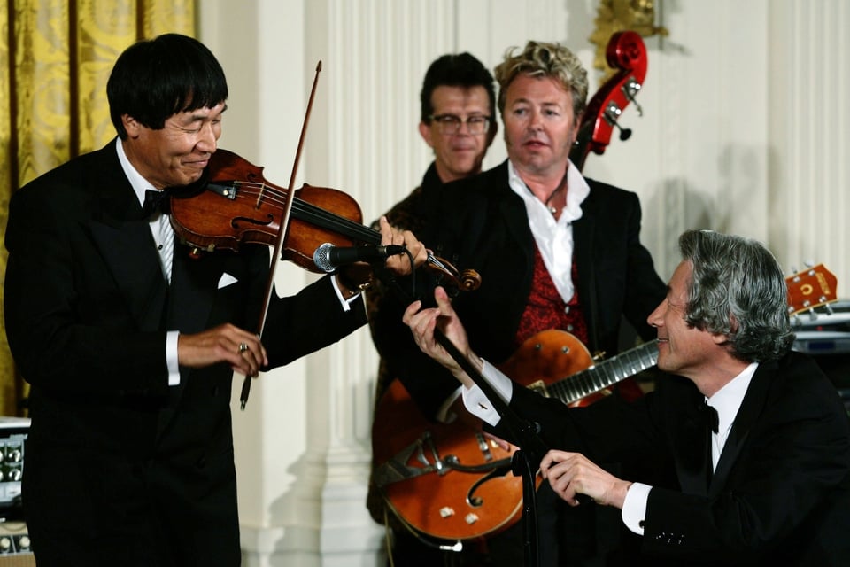 Shoji Tabuchi en presentación