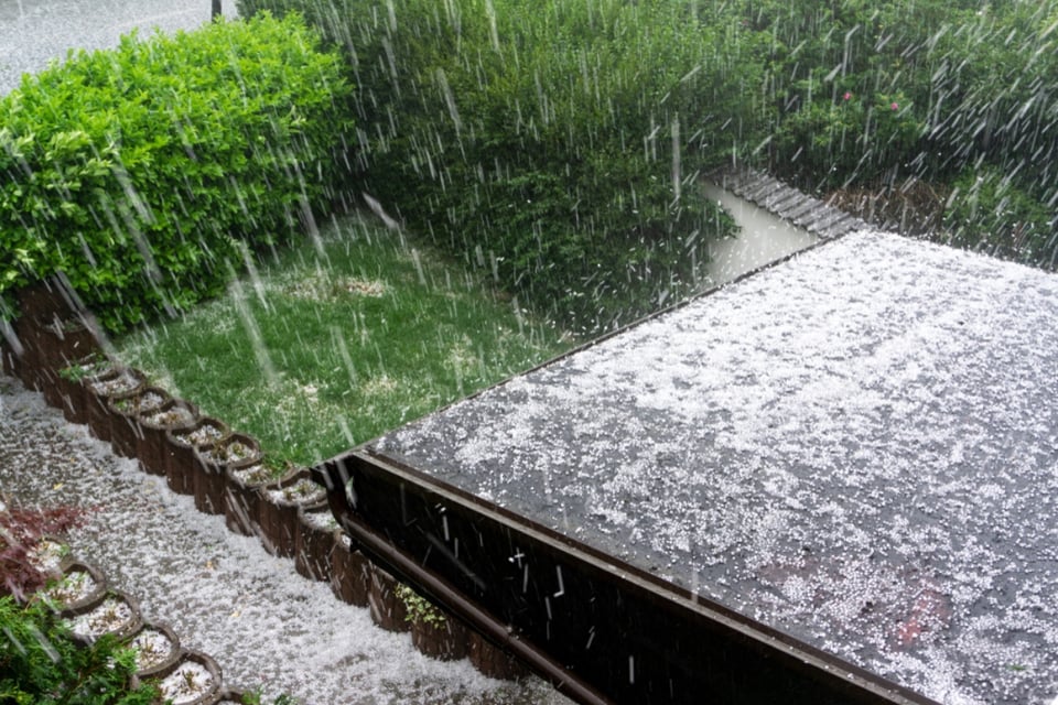 Tormenta, Granizo, Impacto, Comunidad, Estados Unidos