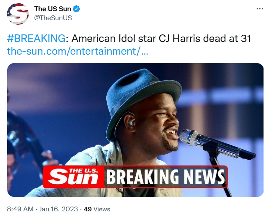 Muere estrella American Idol