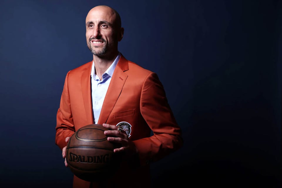 Manu Ginóbili, argentino, Salón de la Fama del Basquetbol, jugador, juego