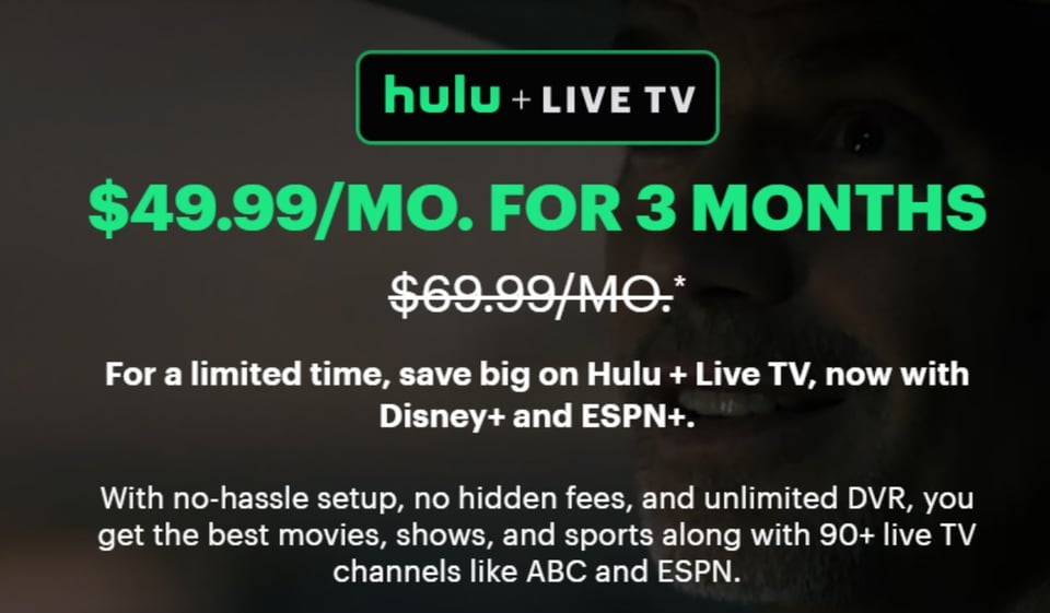 promoción, Hulu + Live TV, , streaming, MundoNOW, dinero