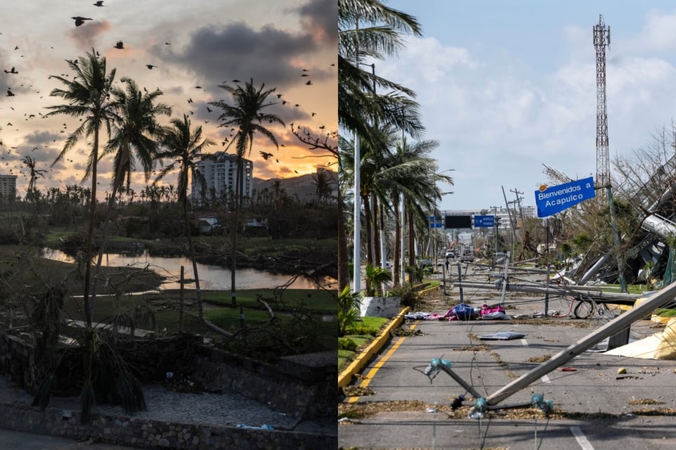 Hurricane Otis, death toll, Acapulco, Mexico, storm