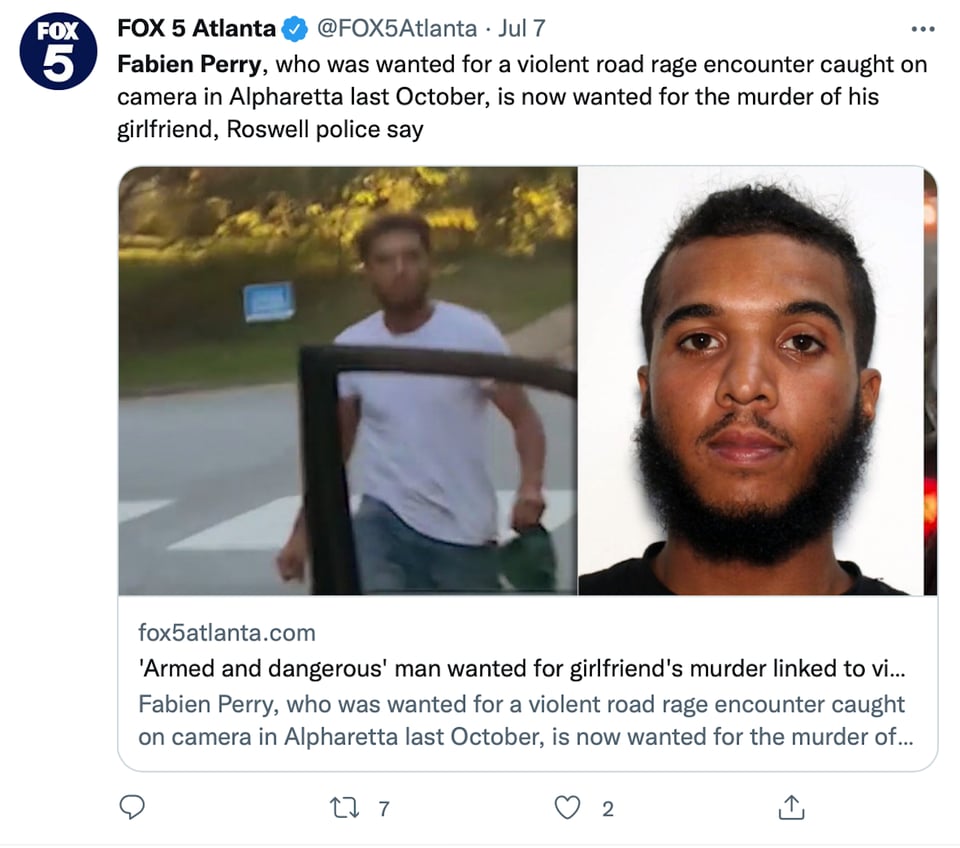 La familia de la muchacha reporta el crimen