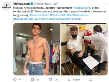 Muere modelo Jeremy Ruehlemann
