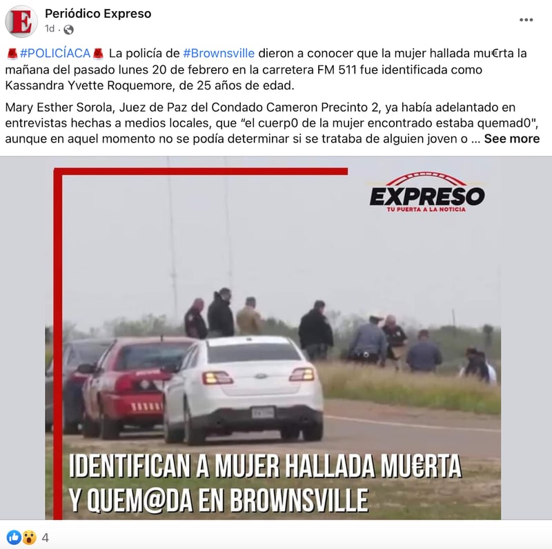 "Fue privada de su libertad"