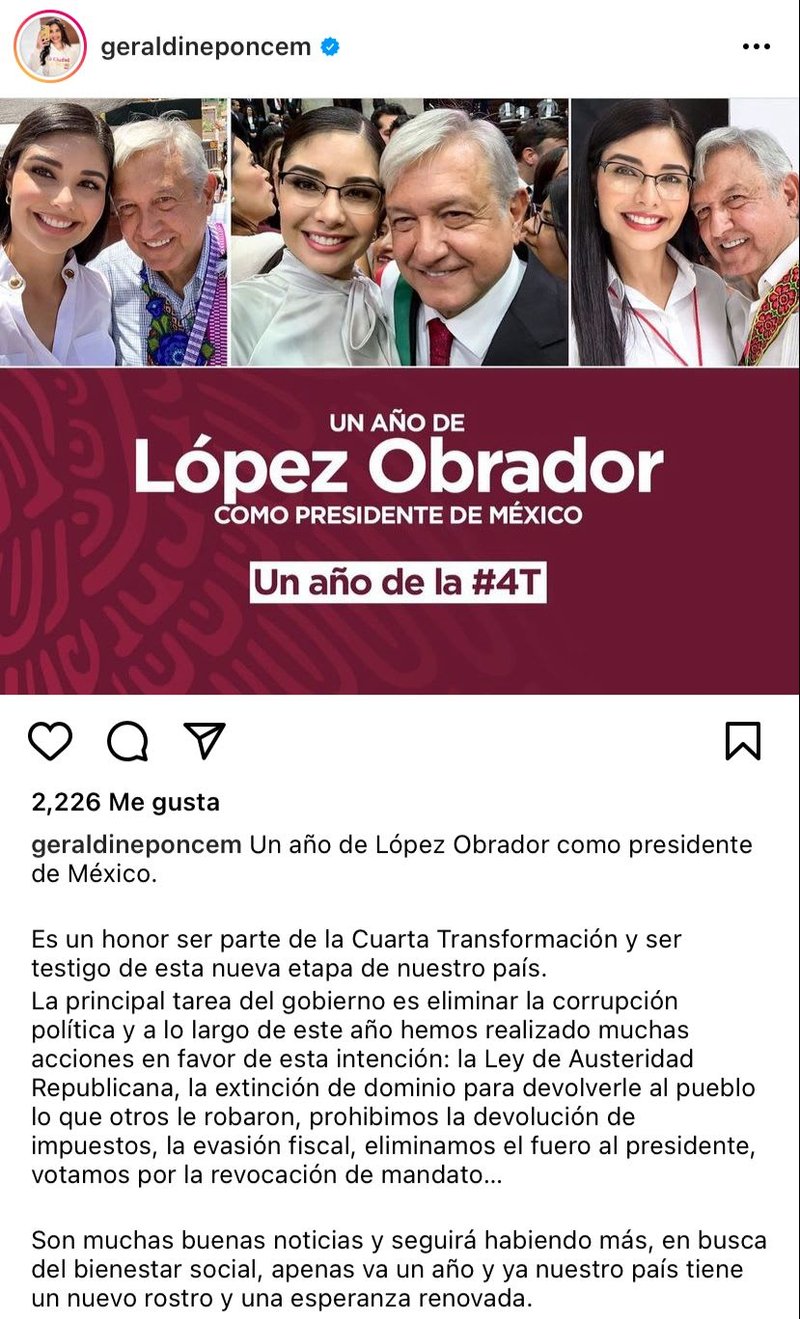 This is how the first lady reacted to the alleged "AMLO's girlfriend"