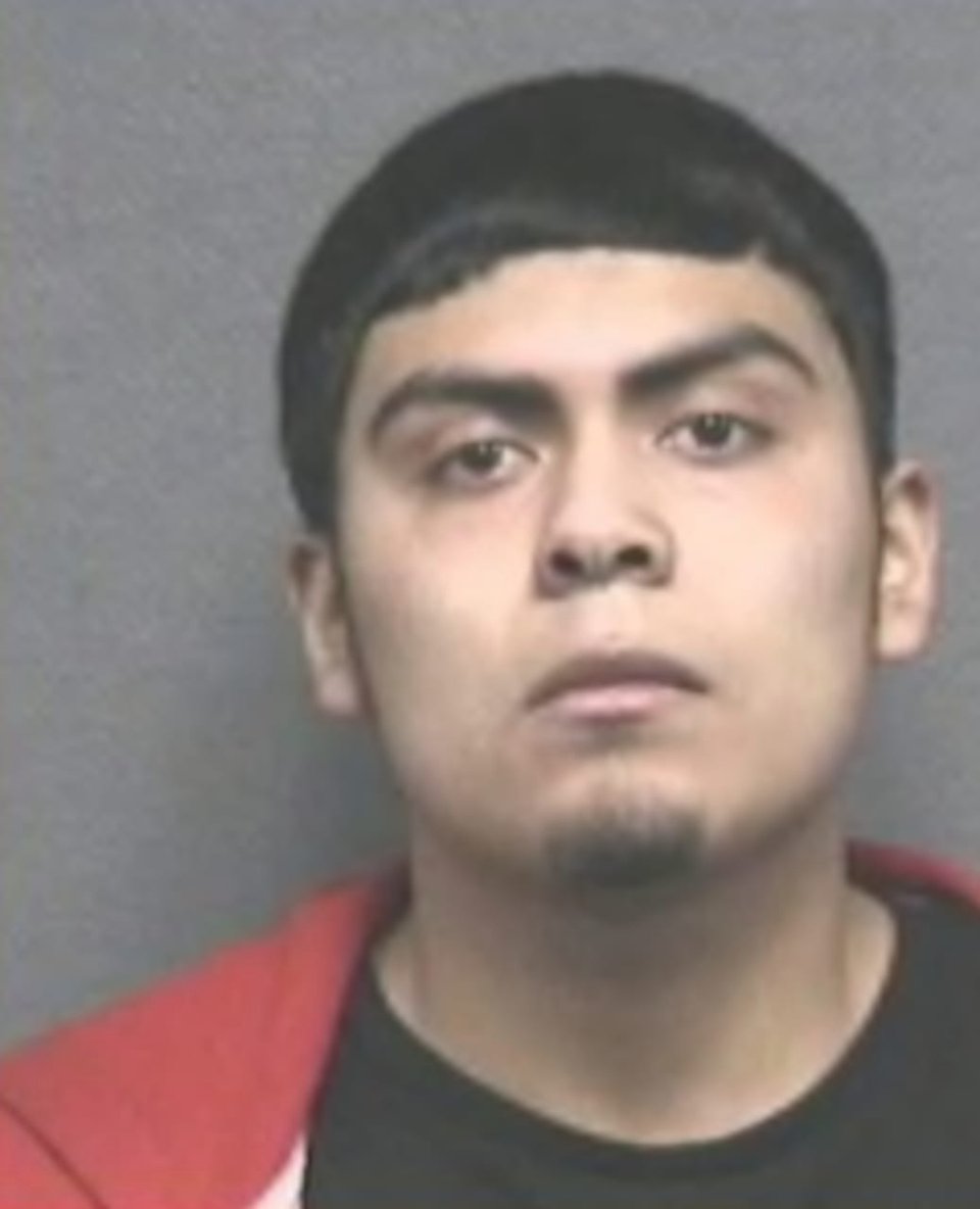 Edward Guerrero falls dead from several bullets