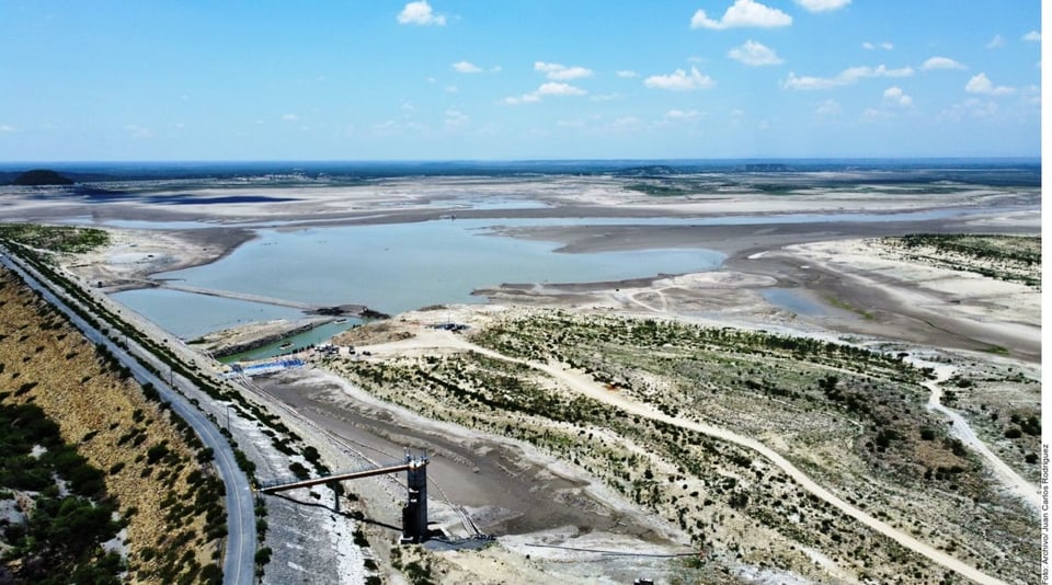 NASA imágenes sequía norte México