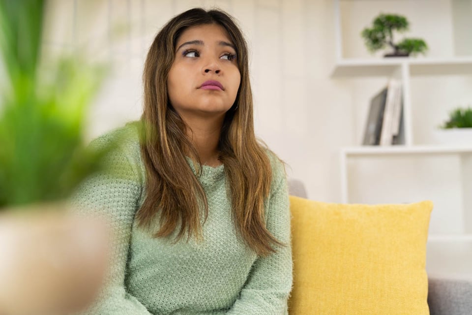 woman, coping, health problems