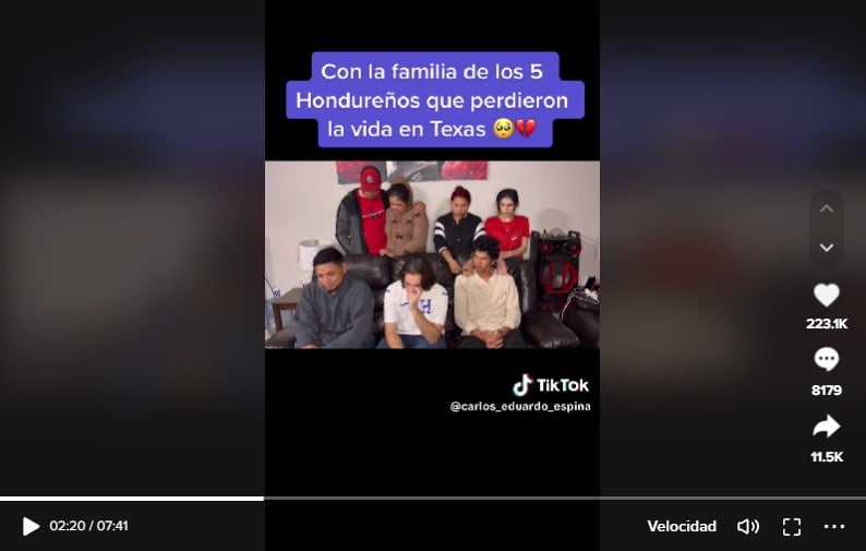 Hispanic relatives killed in Texas shooting