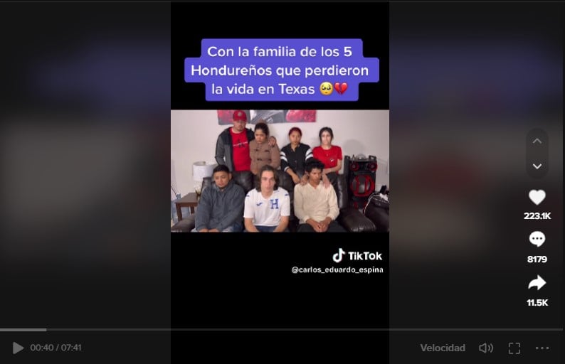 Hispanic relatives killed in Texas shooting