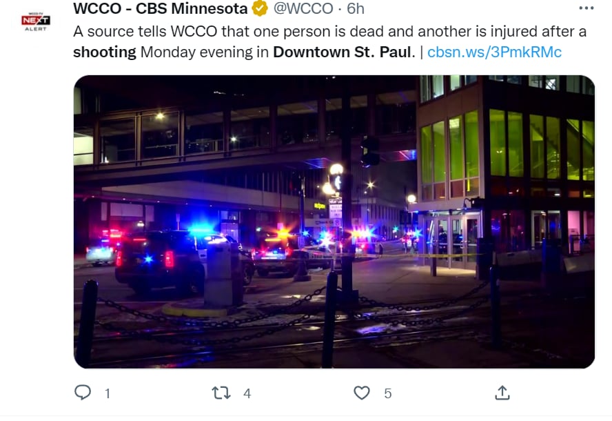 shooting dead