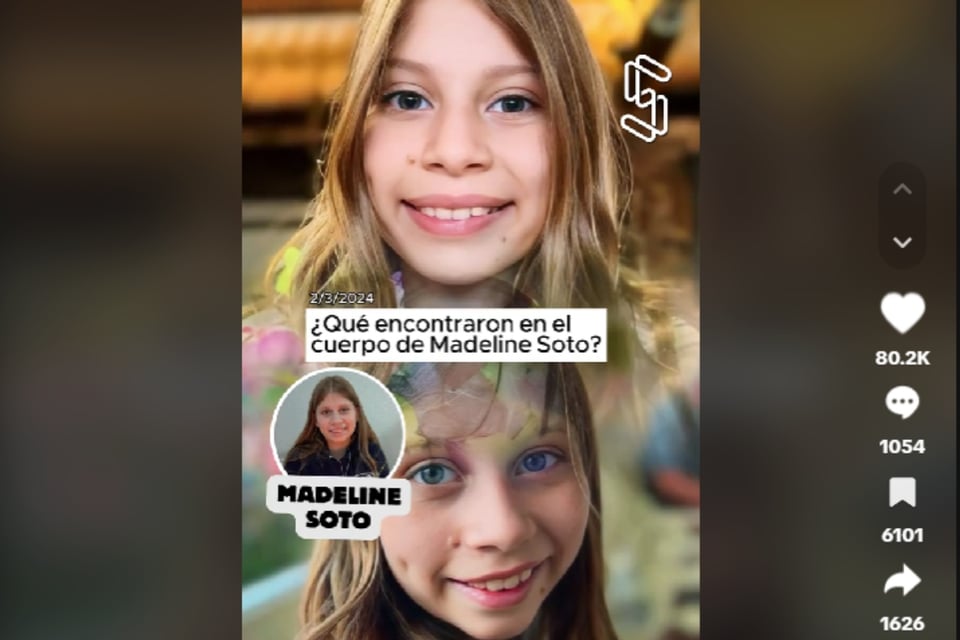 Conmoción, Noticia, Duelo, Tragedia, Autopsia Madeline Soto