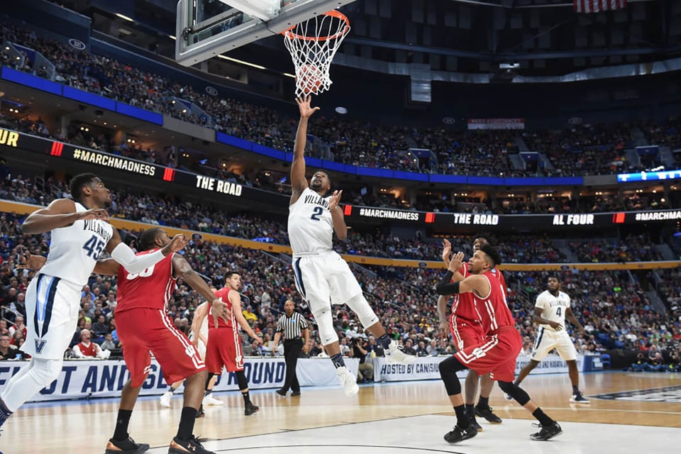 Kris Jenkins, Villanova Wildcats, canasta, puntuación, juego