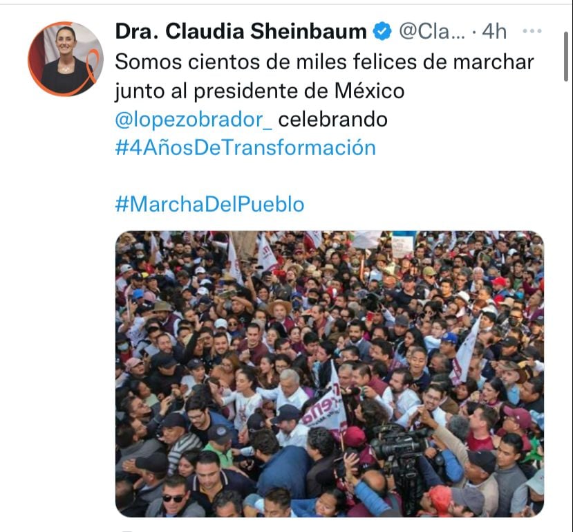 ¿Fueron 'obligados' a la marcha?