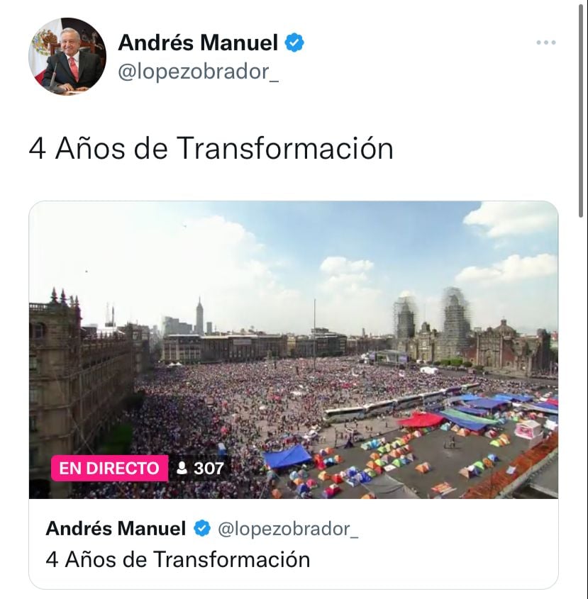 La "marcha del pueblo"