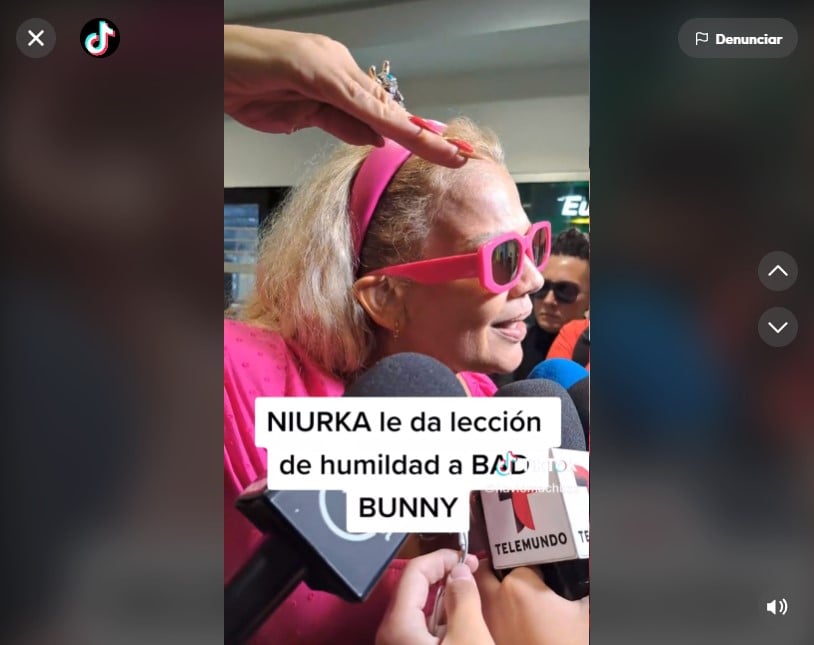 Tip Niurka Bad Bunny
