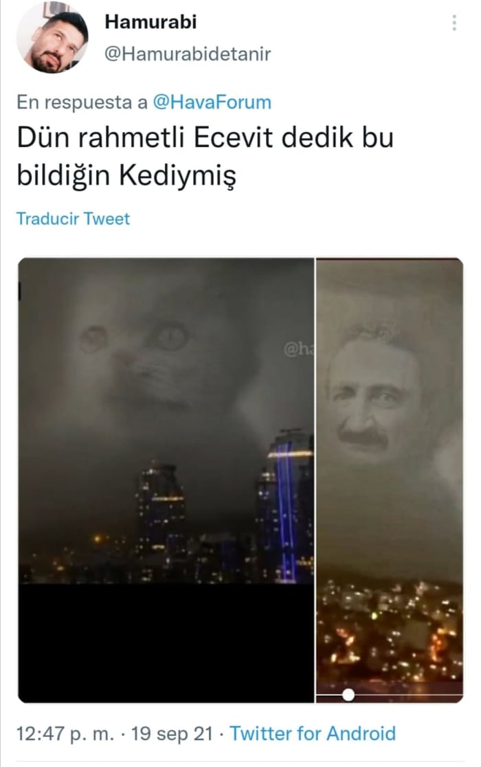 Demons in clouds