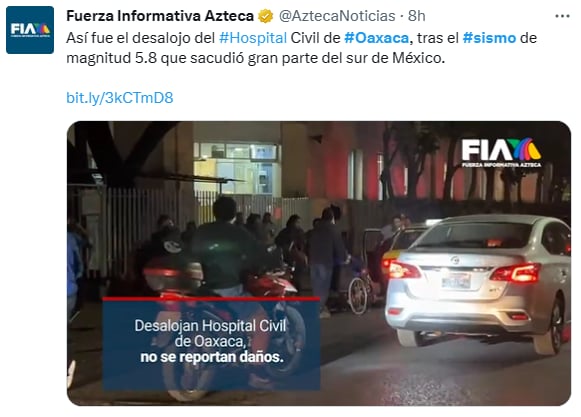Temblor México