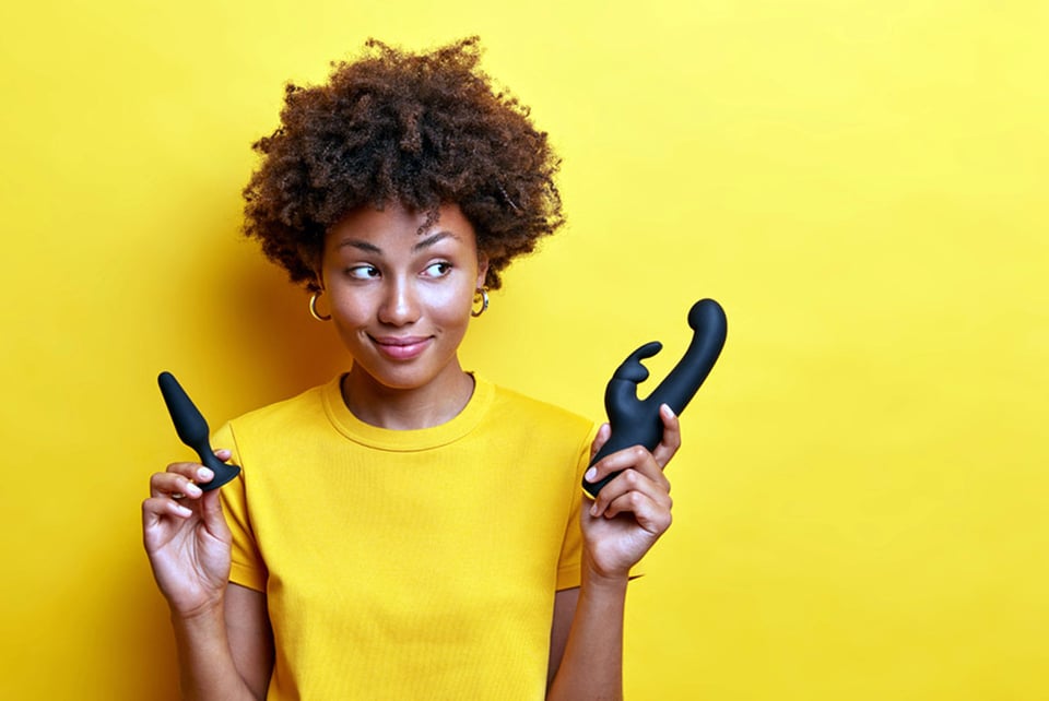 Vibrators, dildos, sex toys