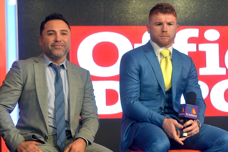 Canelo vs. Jermell Charlo, Óscar de la Hoya, Boxeo, Pelea, Entrevista