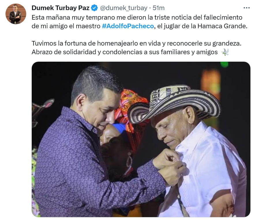 Fallece artista
