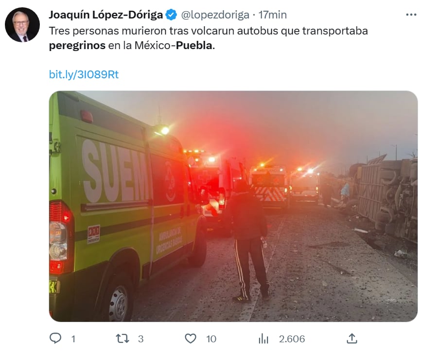 Percance vial