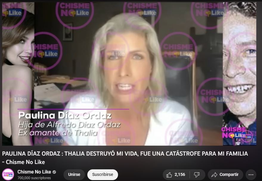 Reveló que tuvo que cambiarse de escuela una vez que el escándalo estalló