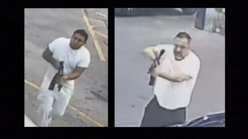 pistolas, latinos, EEUU, gasolinera, muerte